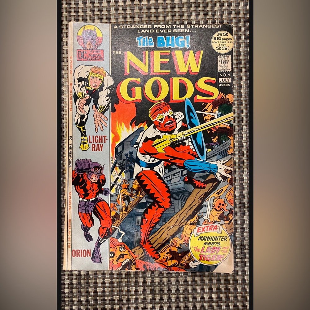 Vintage‎ The New Gods # 9 July 1972 DC Comics